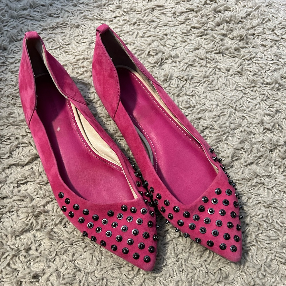 Diesel suede flats